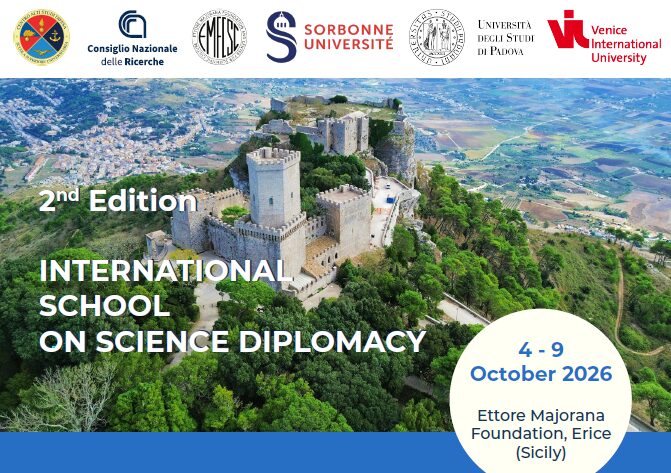 2nd EditionINTERNATIONALSCHOOLON SCIENCE DIPLOMACY